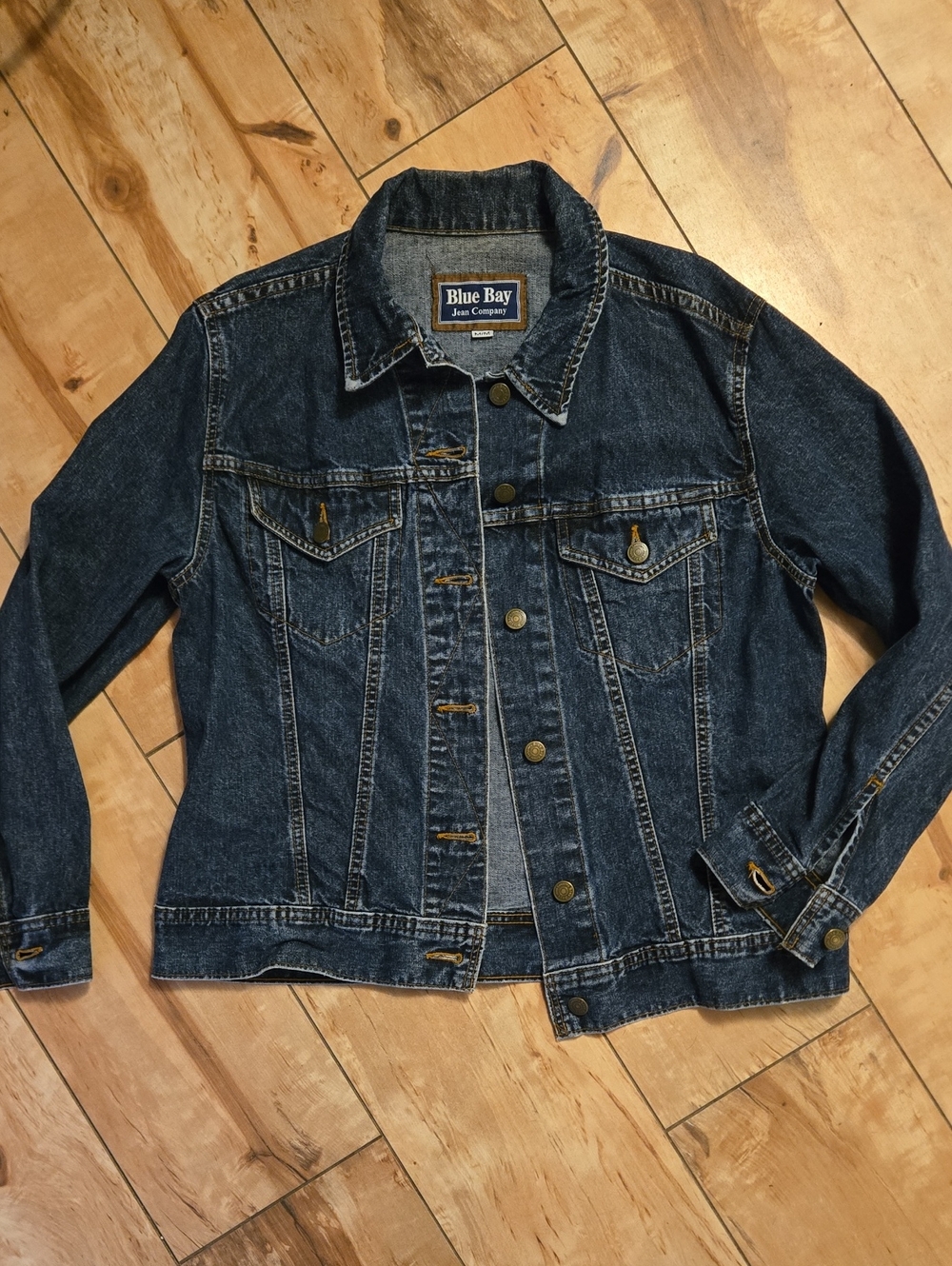 Blue Bay Classic Denim Jacket - Classic Denim Jacket With Excellent Detailing